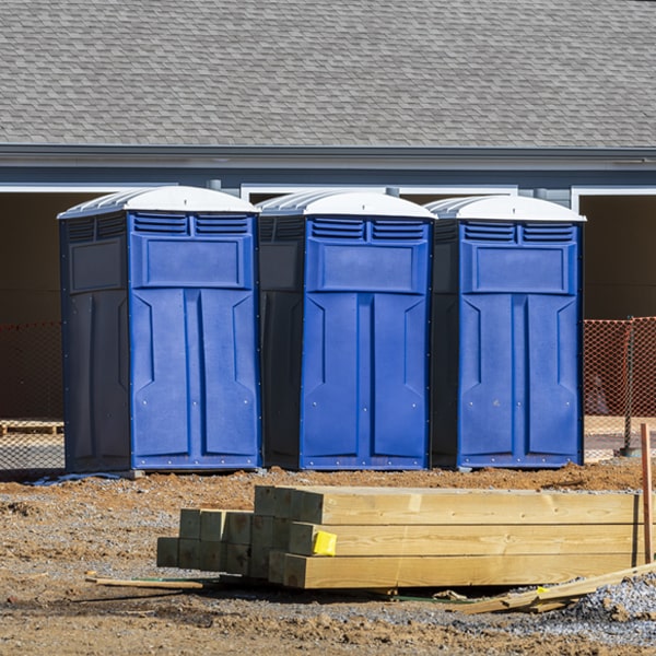 how do i determine the correct number of porta potties necessary for my event in Weed NM